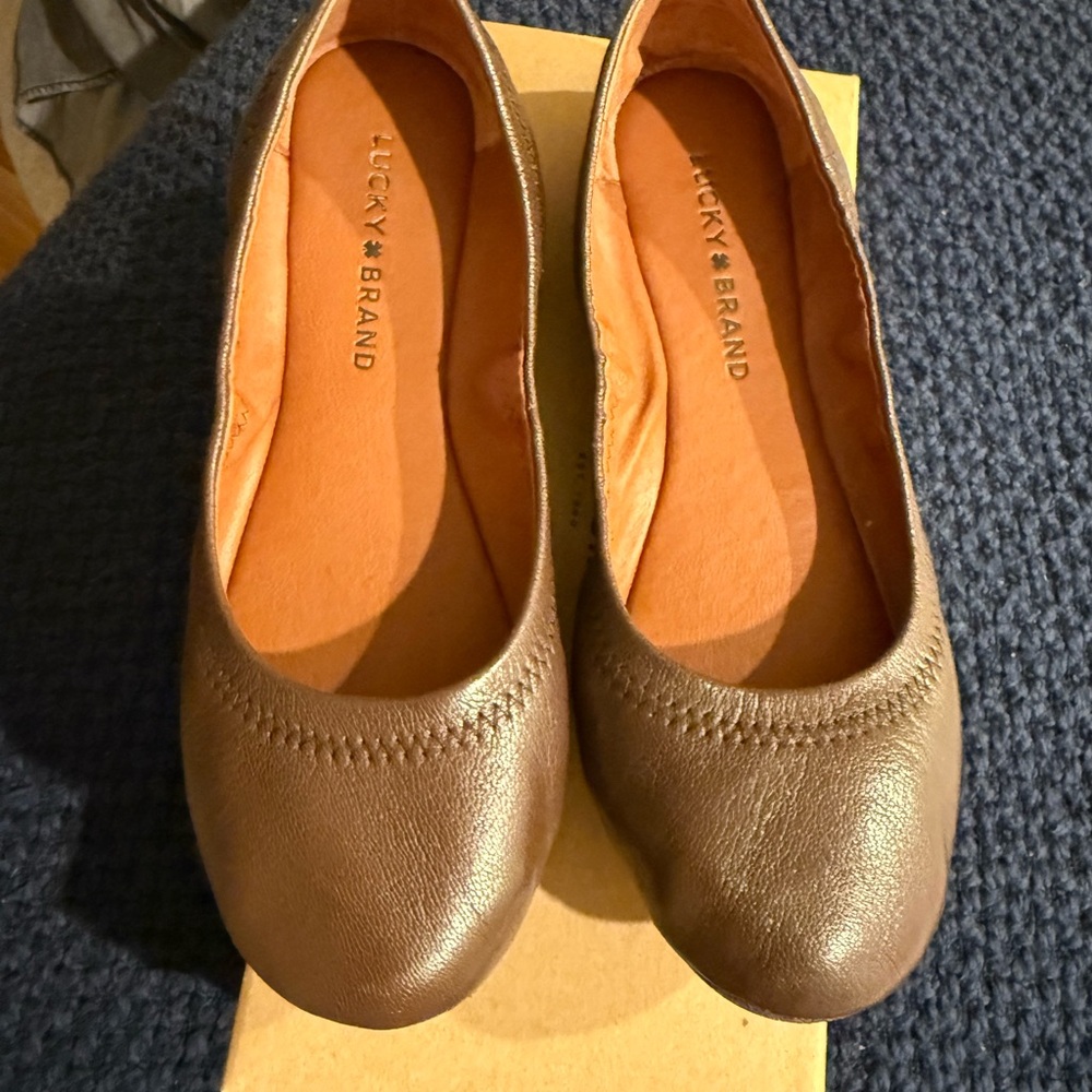 Lucky Brand Women's Brown Flats